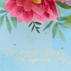 Happiness and Love Mothers Day Greeting Card
