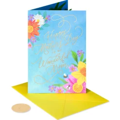 Happiness and Love Mothers Day Greeting Card