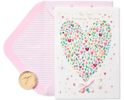 Happiness, Laughter and Love Wedding Shower Greeting Card for Couple – Designed by House of Turnowsky