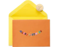 Happy Birthday Text Birthday Greeting Card