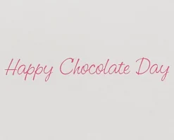 Happy Chocolate Day Valentine’s Day Greeting Card