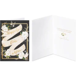 Happy Ever After and Bundle of Joy Wedding and New Baby Card Assortment, 4-Count