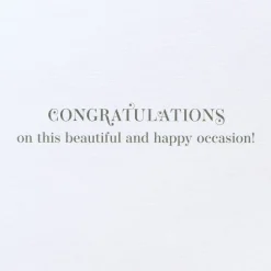 Happy Occasion Wedding Greeting Card- Designed by Bella Pilar