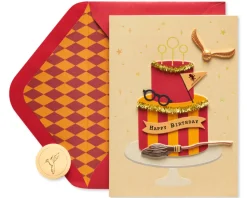 Harry Potter Cake Birthday Greeting Card