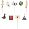 Harry Potter Cake Topper Birthday Candles, 9-Count