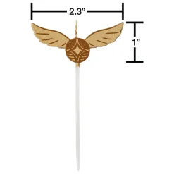 Harry Potter Quidditch Cake Topper Birthday Candles, 8-Count