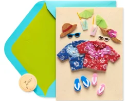 Hawaiian Anniversary Greeting Card