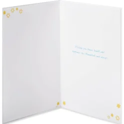 Health, and Happiness Menorah Hanukkah Boxed Cards, 8-Count