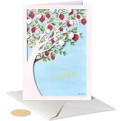 Health and Happiness Passover Greeting Card- Designed by Bella Pilar