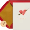 Heart and Arrow Valentine’s Day Greeting Card