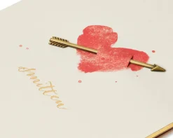 Heart and Arrow Valentine’s Day Greeting Card