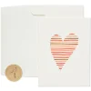 Heart for Wedding, Anniversary, Friendship Blank Greeting Card