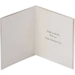 Heart Shaped Balloon Embroidered Greeting Card