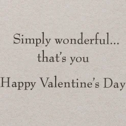 Heart Shaped Balloon Embroidered Greeting Card