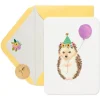 Hedgehog Birthday Greeting Card