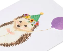 Hedgehog Birthday Greeting Card