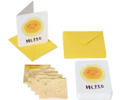 Hello Sunshine Boxed Cards and Envelopes, 20-Count