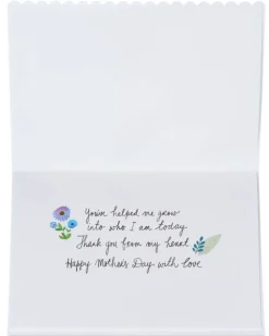 Helped Me Grow Mother’s Day Greeting Card