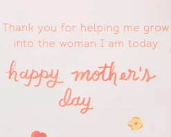 Helping Me Grow Mother’s Day Greeting Card from Daughter