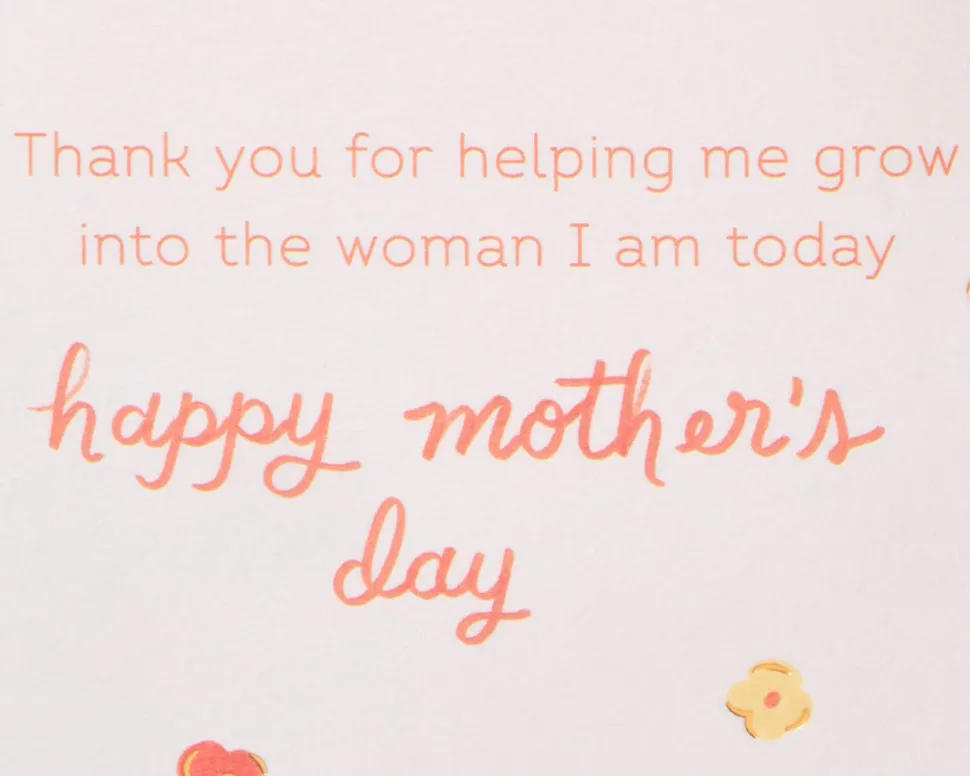 Helping Me Grow Mother’s Day Greeting Card from Daughter
