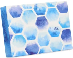 Hexagon Pattern Blank Cards with Envelopes, 14-Count