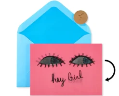 Hey Girl Birthday Greeting Card