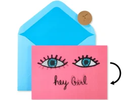 Hey Girl Birthday Greeting Card