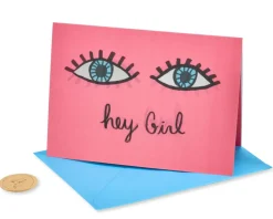 Hey Girl Birthday Greeting Card