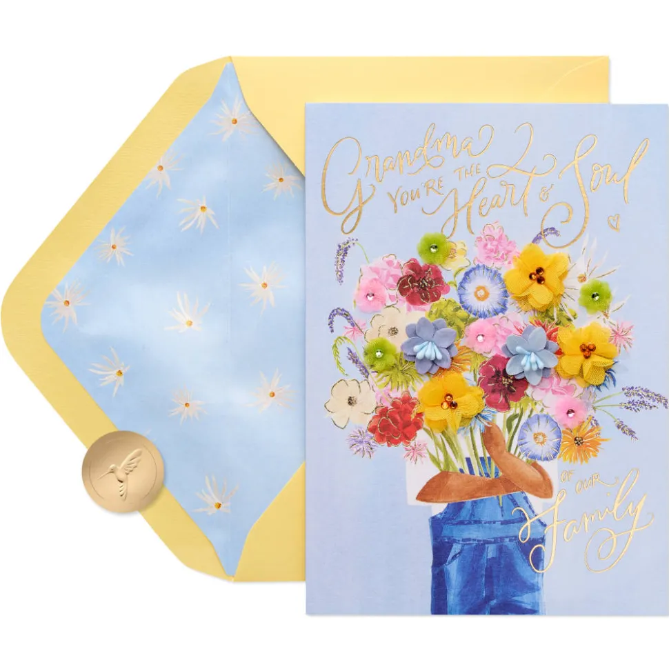 Holding Us Together Mothers Day Greeting Card for Grandma