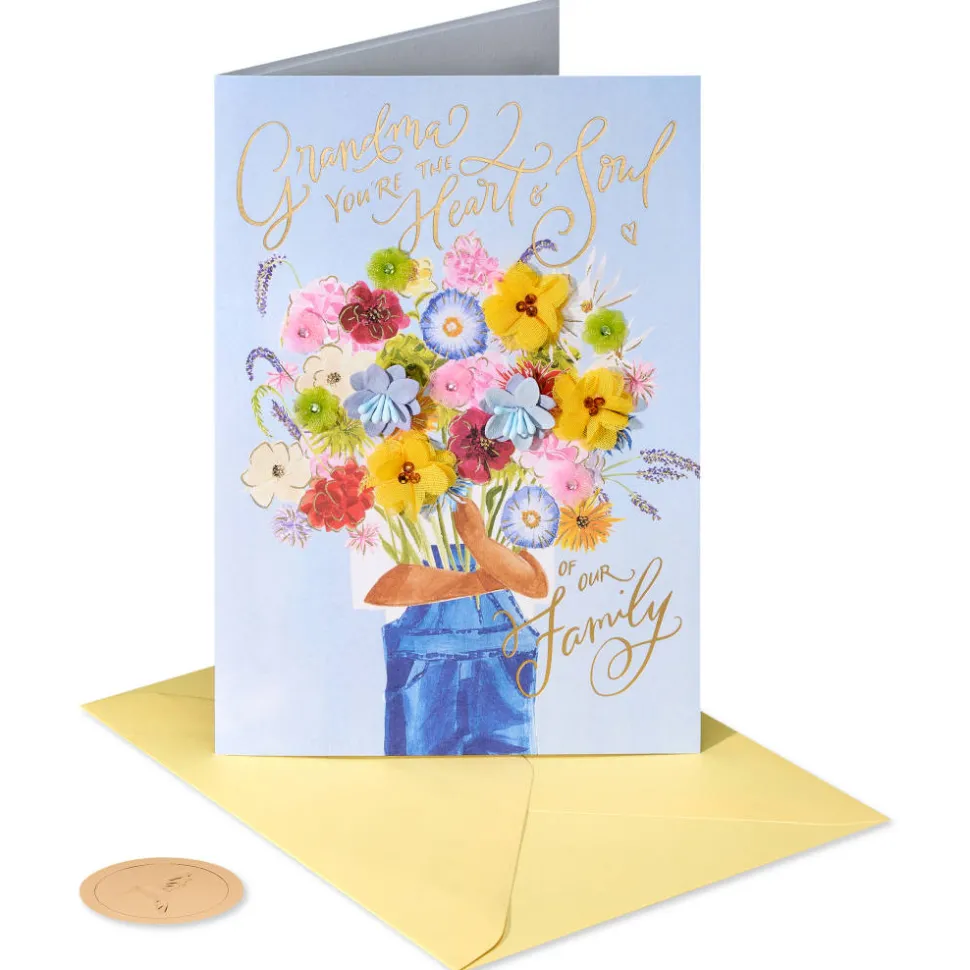 Holding Us Together Mothers Day Greeting Card for Grandma