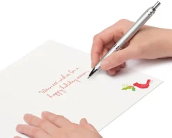 Holiday Jingle Bells Christmas Boxed Cards, 20-Count