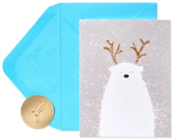 Holiday Polar Bear Holiday Boxed Cards, 20-Count