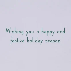 Holiday Season Christmas Greeting Card