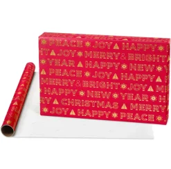 Holiday Sparkle Holiday Wrapping Paper Rolls, 2 Rolls