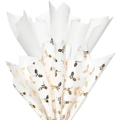 Holly Holiday Tissue Paper, 8 Sheets