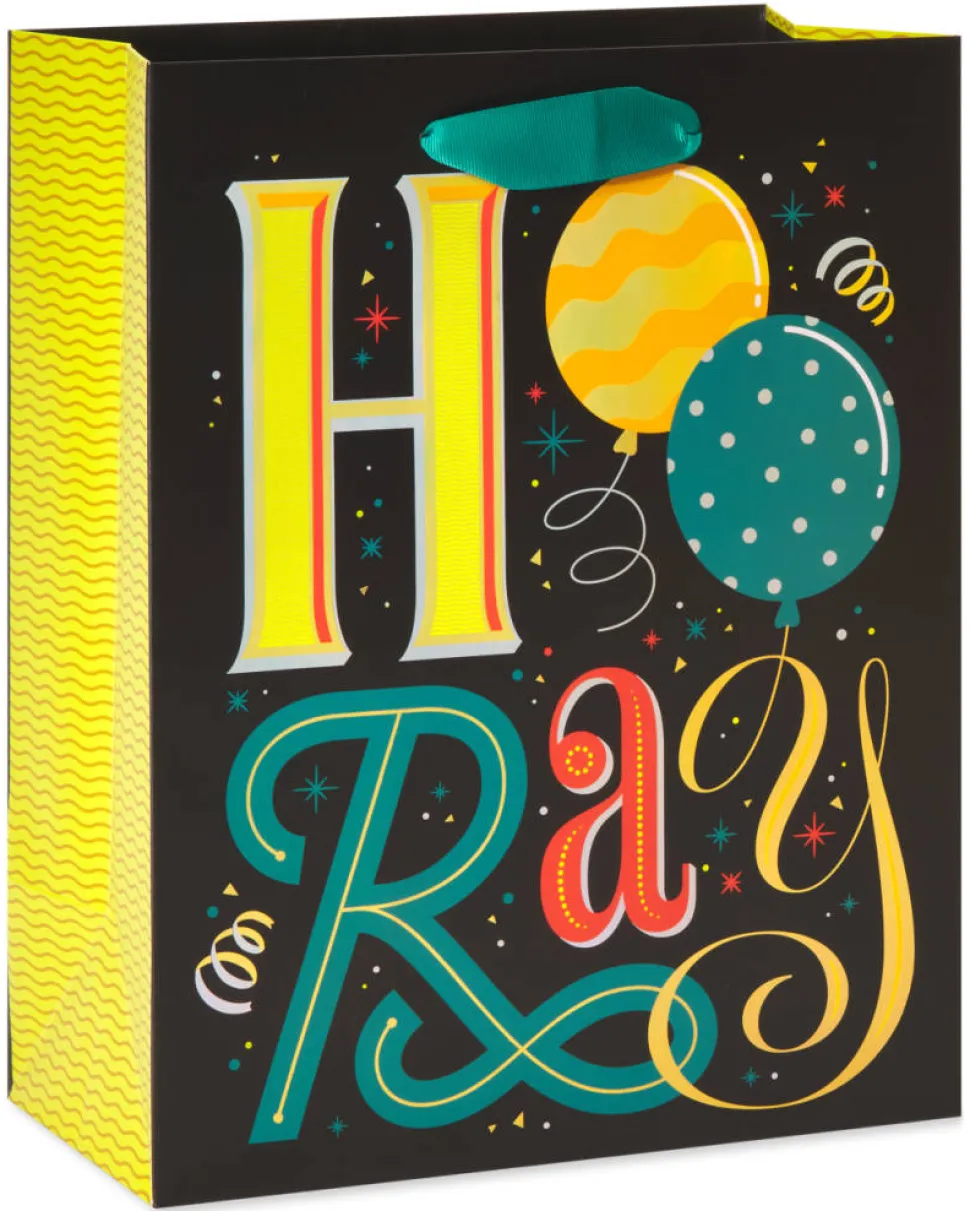 Hooray and Yay Gift Bags, 2 Bags