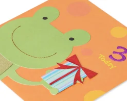 Hoppiest Birthday Ever 3rd Birthday Greeting Card