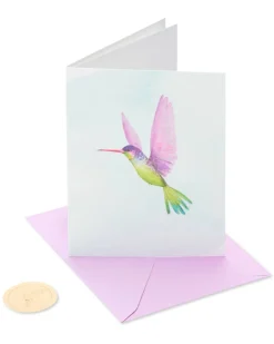 Hummingbird Birthday Greeting Card