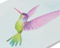 Hummingbird Birthday Greeting Card