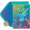 Hummingbird Boxed Blank Note Cards, 12-Count