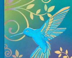 Hummingbird Boxed Blank Note Cards, 12-Count