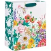 Hummingbird in Garden 13″ Large Gift Bag, 1 Bag