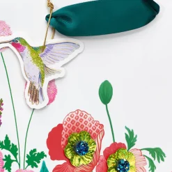 Hummingbird in Garden 13″ Large Gift Bag, 1 Bag