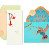 Hummingbirds Blank Greeting Card Bundle, 2-Count