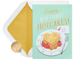 I Flipping Love You Birthday Greeting Card for Wife