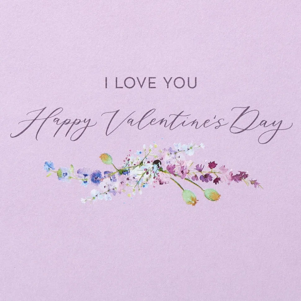I Love You Valentines Day Greeting Card for Wife