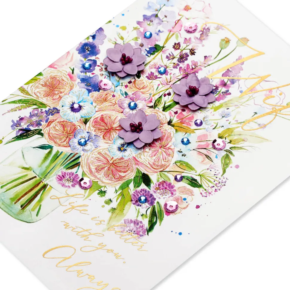 I Love You Valentines Day Greeting Card for Wife