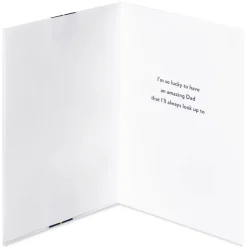 I’m So Lucky Dog Father’s Day Greeting Card for Dad