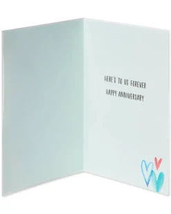 In Love Guys Anniversary Greeting Card