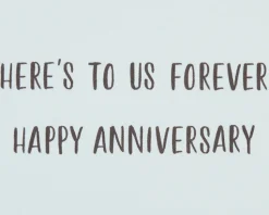 In Love Guys Anniversary Greeting Card